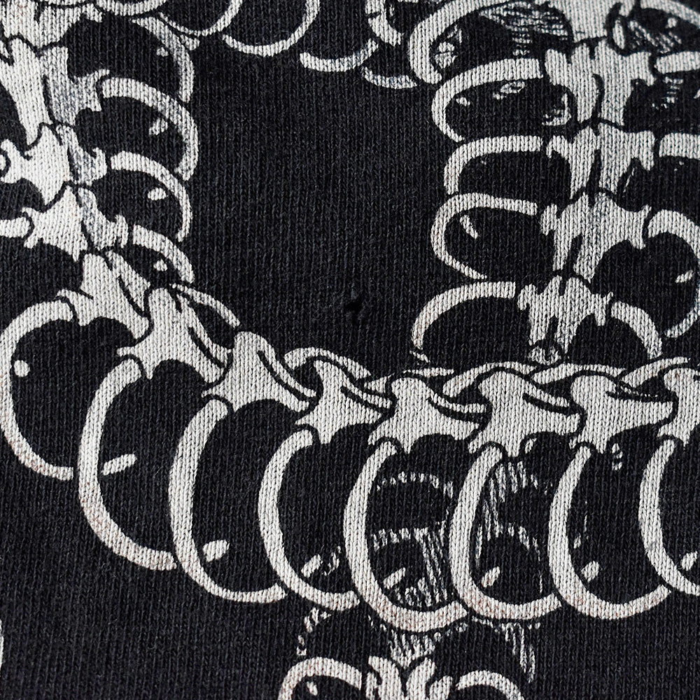90's Special！ AOP！ LIQUID BLUE "MEDUSA SKULL" Tシャツ USA製 240519H