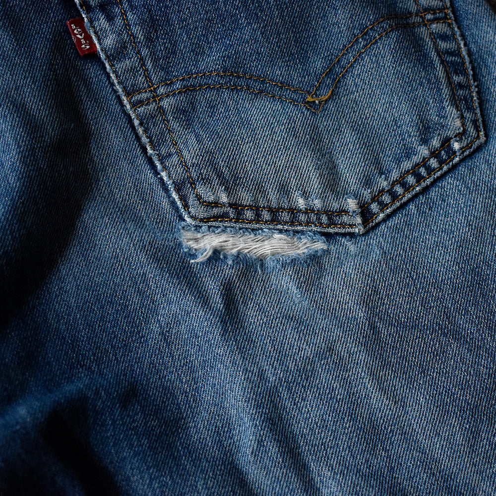 Y2K Hige！ Levi's 501 カットオフ デニムショーツ 250712H