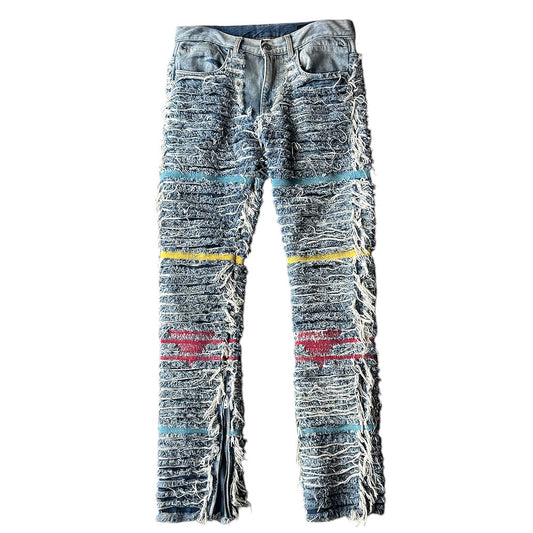 blackmeans×1017 ALYX 9SM クラストデニムパンツ '22限定アイテム 945-78GP198-1 250318H