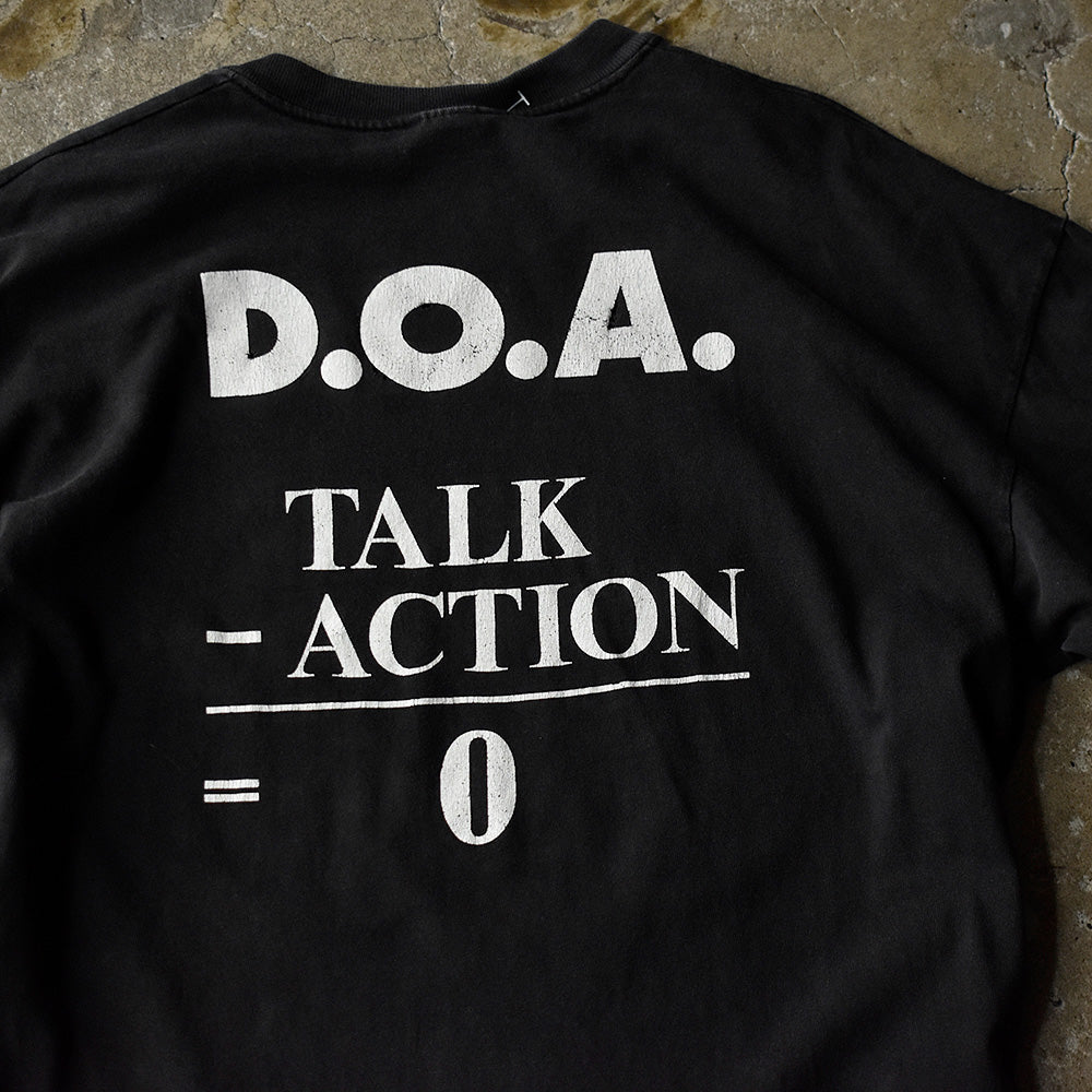 90's D.O.A. “Murder“ ロック Tシャツ 250707H