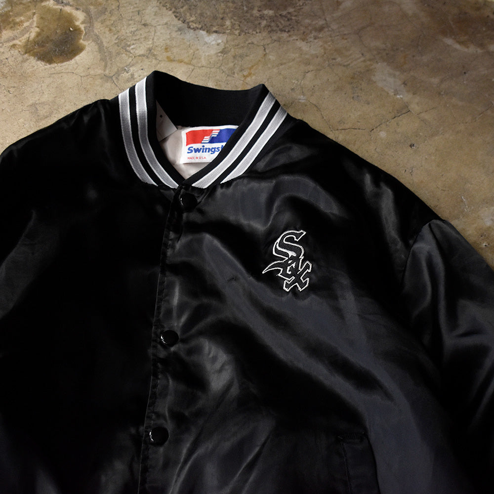 90's Swingster “Chicago White Sox×Lynyrd Skynyrd” アワードジャケット USA製 240301H