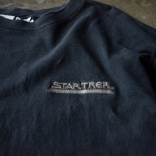90's STAR TREK “ロゴ刺繍“ Tシャツ USA製 250515H