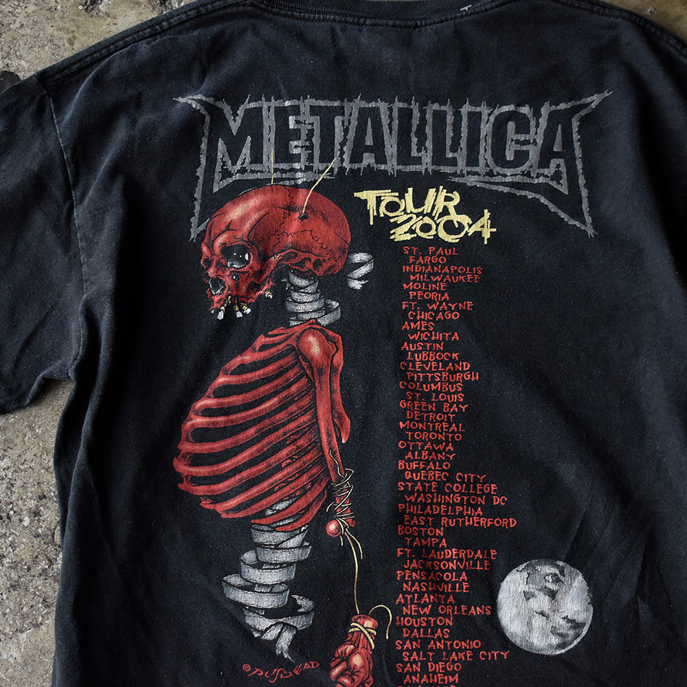Y2K Metallica×Pushead “Madly in Anger with the World“ Tour Tシャツ 250626H
