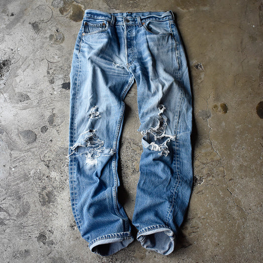 Y2K ダメージ! Levi's 501 デニムパンツ 240724H