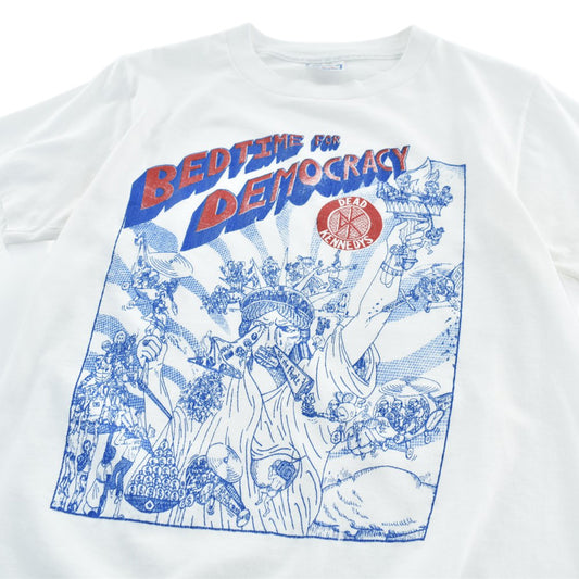 80's DEAD KENNEDYS "Bedtime for Democracy" ハードコアパンク ロックTシャツ 260821H