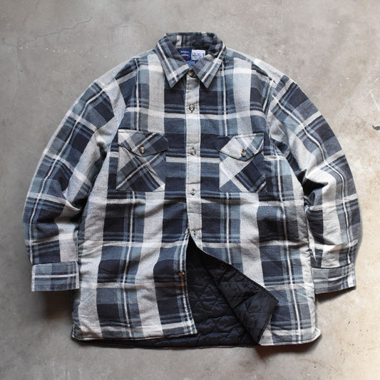 90’s MERRILL & FORBES OUTFITTERS キルティングネル フランネルシャツ 250228