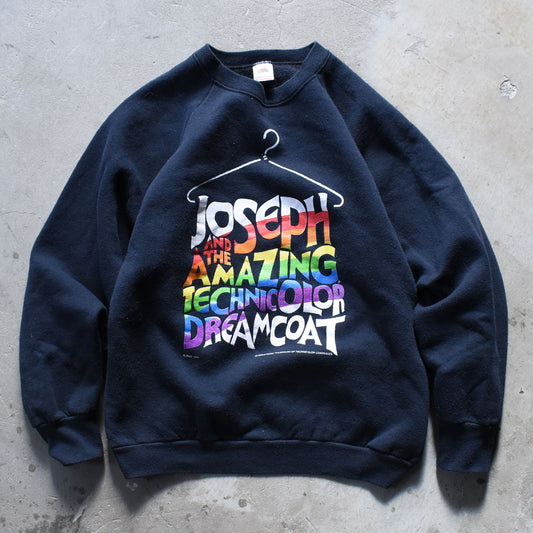 90’s “JOSEPH AND THE AMAZING TECHNICOLOR DREAMCOAT” ミュージカル スウェット 250109