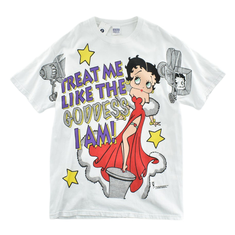 90's FREEZE Betty Boop 大判プリントTシャツ 260407H