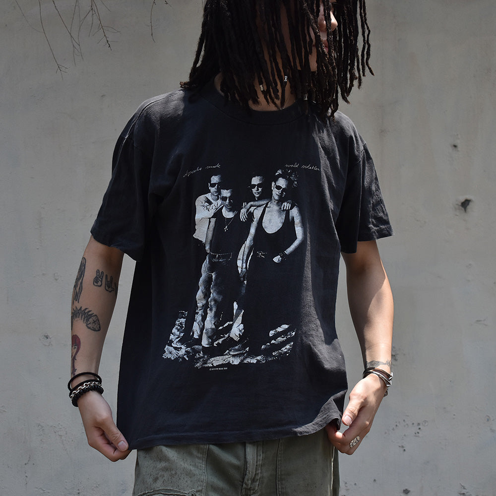 90's　Depeche mode/デペッシュ・モード　1990Tour Tee　France製　230720H