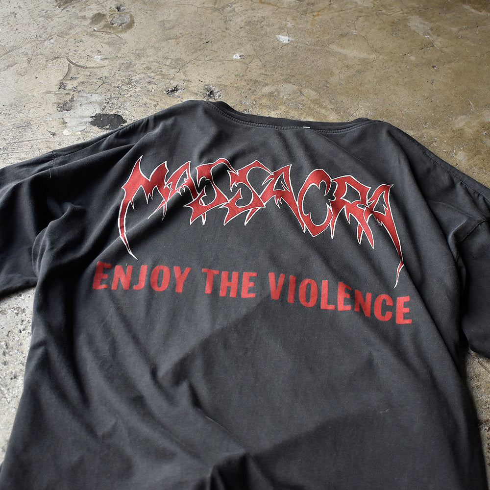 90's Massacra “Enjoy The Violence” Tシャツ 240705H