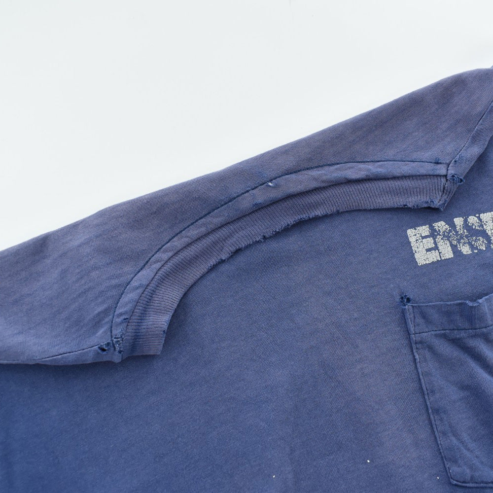 90's Hanes フェード&BORO ナス紺 ポケT 260911H – LABORATORY®