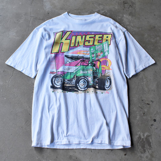 90’s Steve Kinser “Sprint Car Legend” レーシング Tシャツ USA製 250801