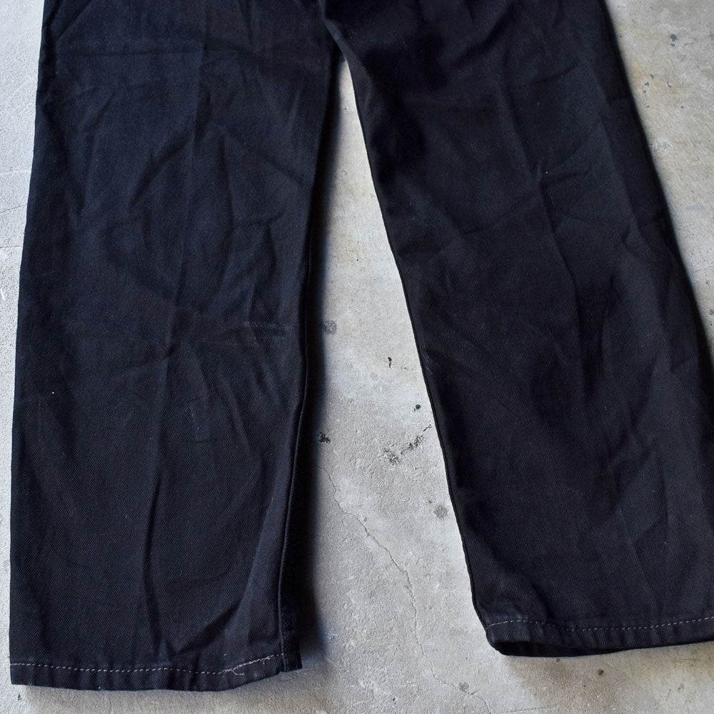 デッドストック！ Levi's 550 “RELAXED” ブラックデニムパンツ 231226