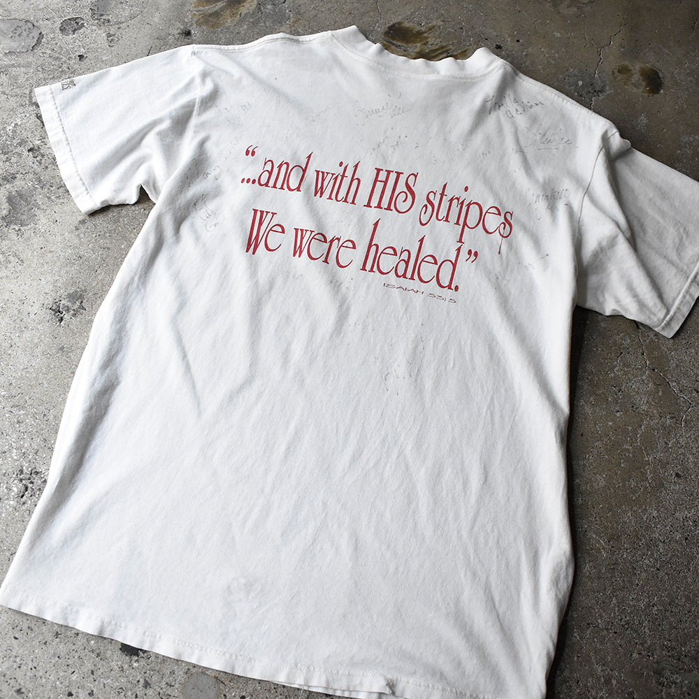 90's Living Epistles “JESUS” Tシャツ USA製 250714H