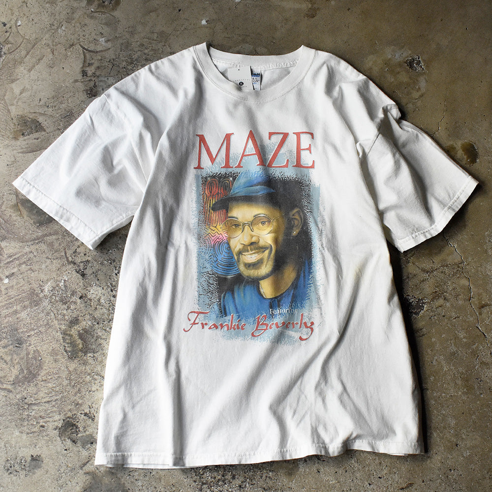 90's～ Maze featuring Frankie Beverly “Happy Feelings” Tシャツ 240122H