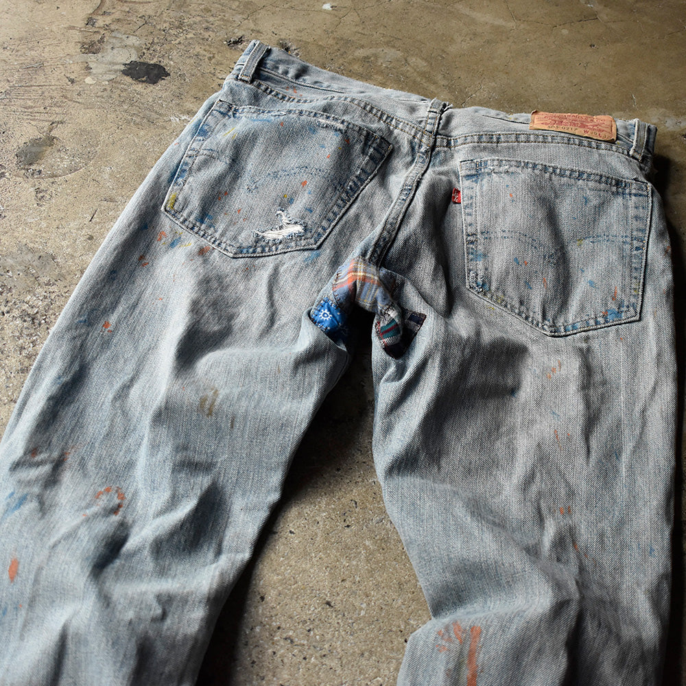 Levi's 505-0217 67's 505モデル カスタムデニムパンツ 240311H