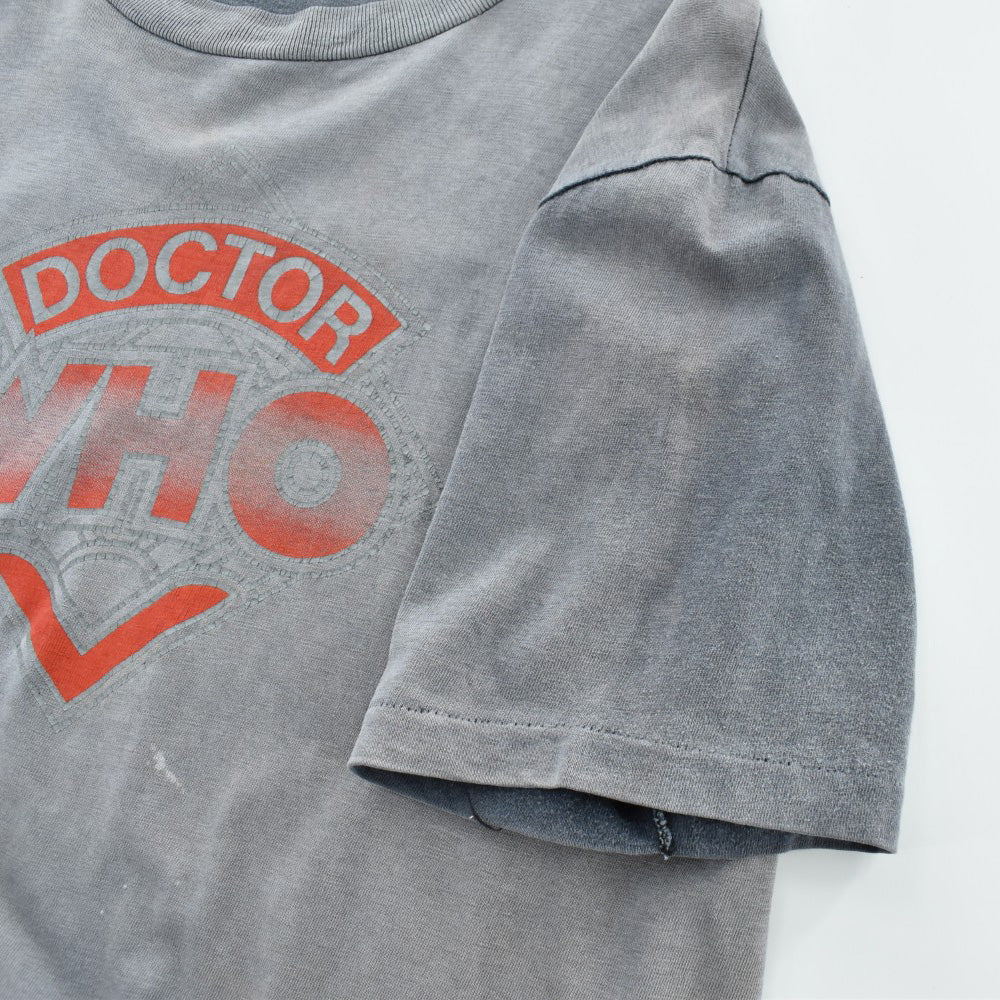 80's Doctor Who 鬼フェード ムービーTシャツ 260915H