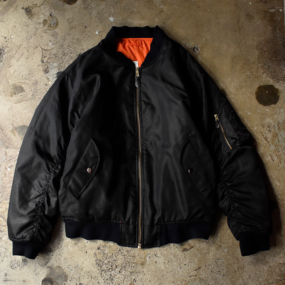 90's～ ALPHA “Brigada Paracaidista” MA-1 フライトジャケット big size！ 231103H