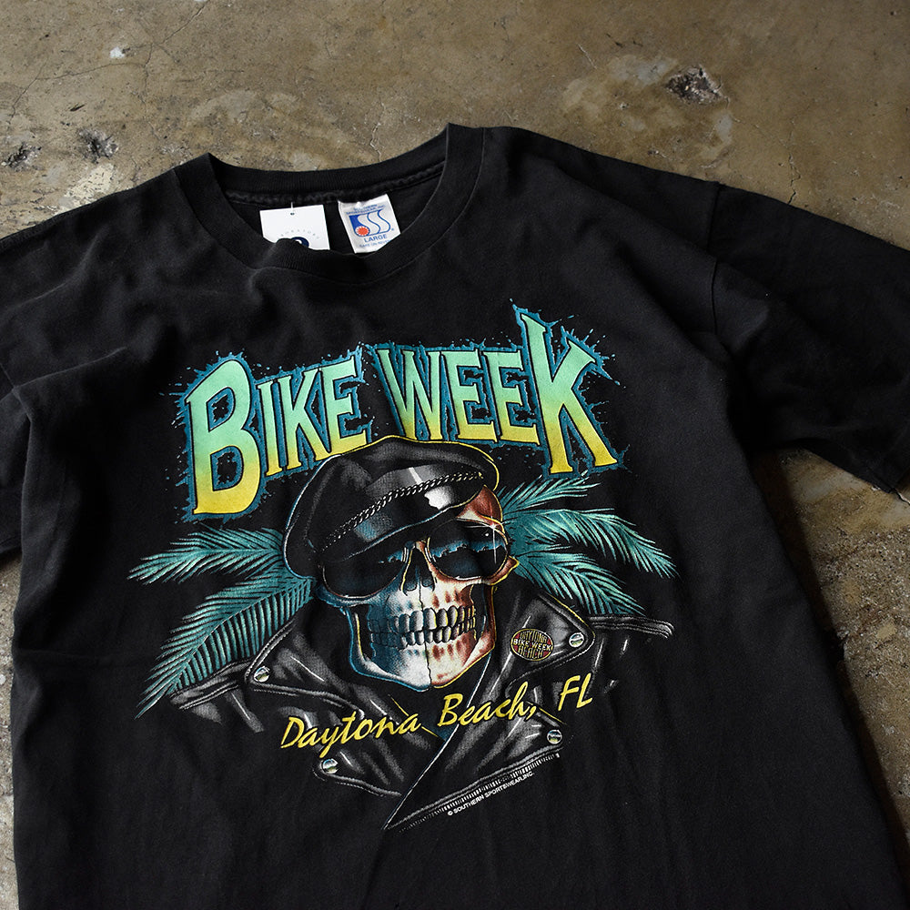 90's BIKE WEEK DAYTONA “Skull” Tシャツ 250629H