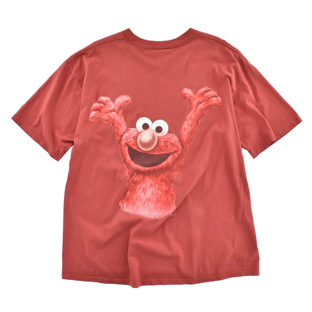 90's Elmo セサミストリート キャラT USA製 260710H
