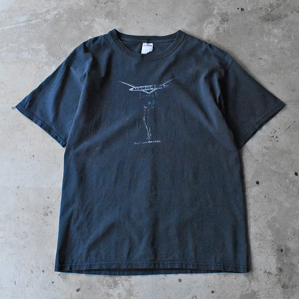 ATOMIC 4x4 ピンナップ グラフィックTシャツ 2000年代 古着