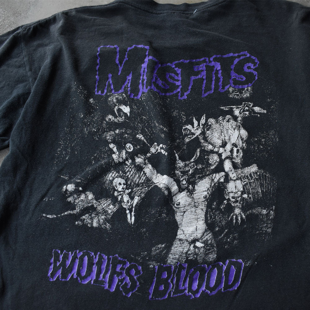 90’s The Misfits "Earth A.D./Wolfs Blood" ロックTシャツ 250905H