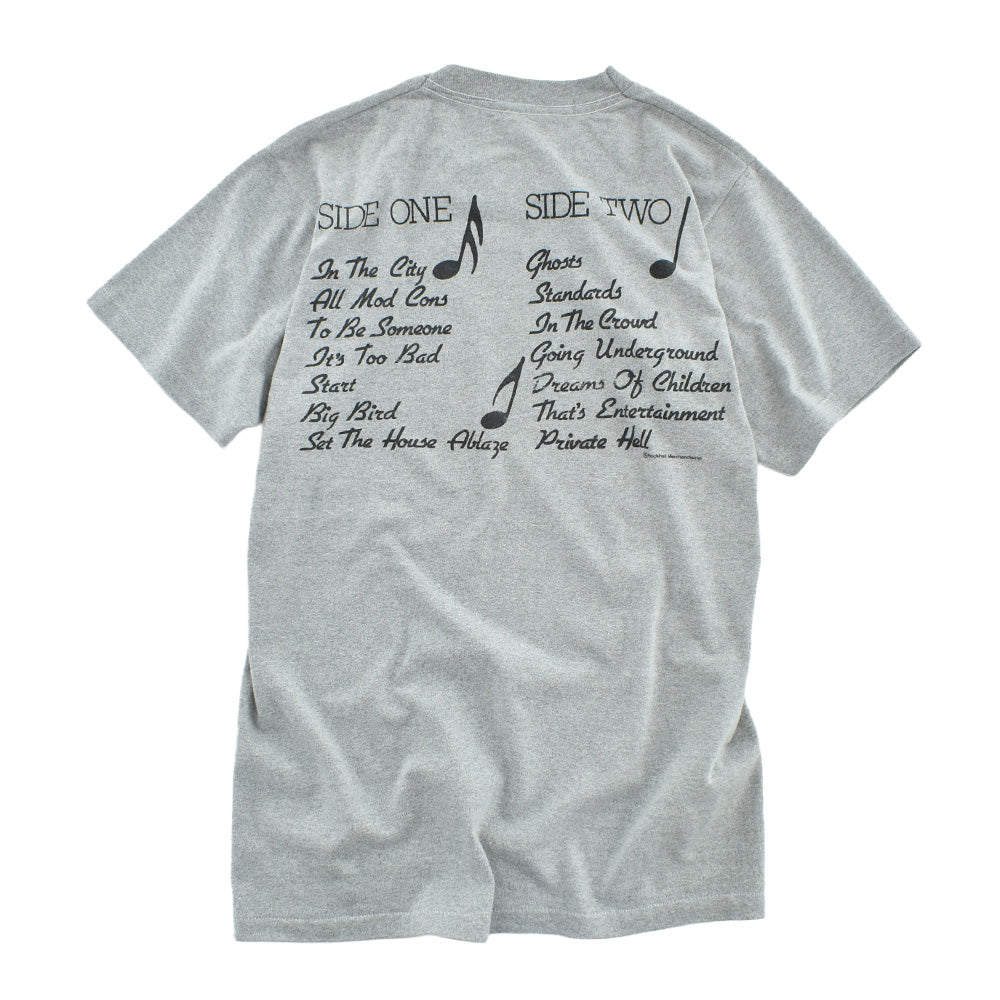 80's THE JAM ザ・ジャム "DIG THE NEW BREED" モッズ パンク ロックTシャツ 260818H
