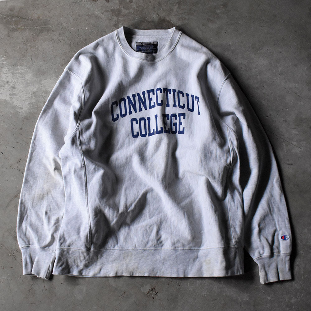 Y2K Champion “Connecticut College” RWスウェット 250112