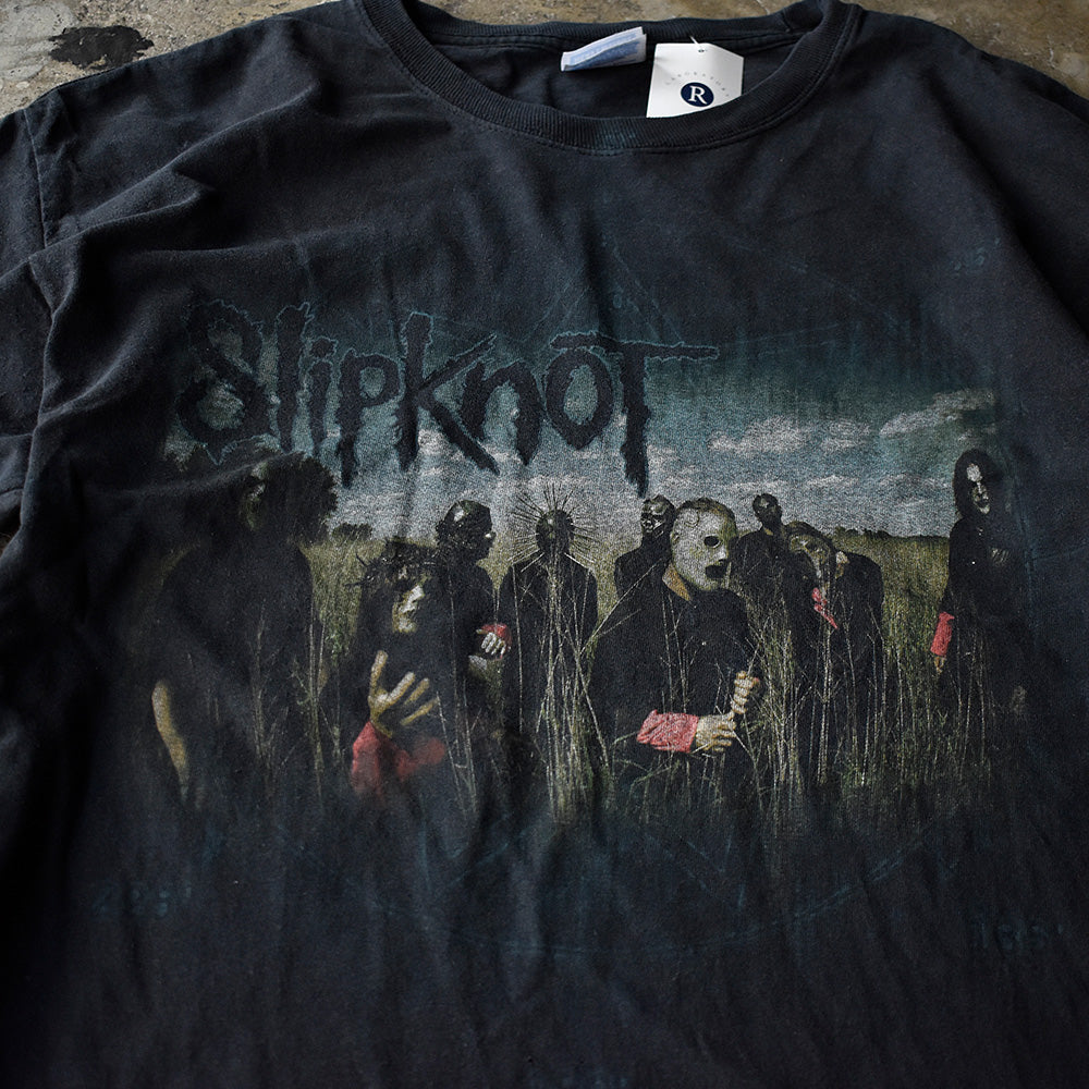 スリップノット All Hope Is Gone メンバーフォト Tシャツ 2008年 ヘインズ 古着