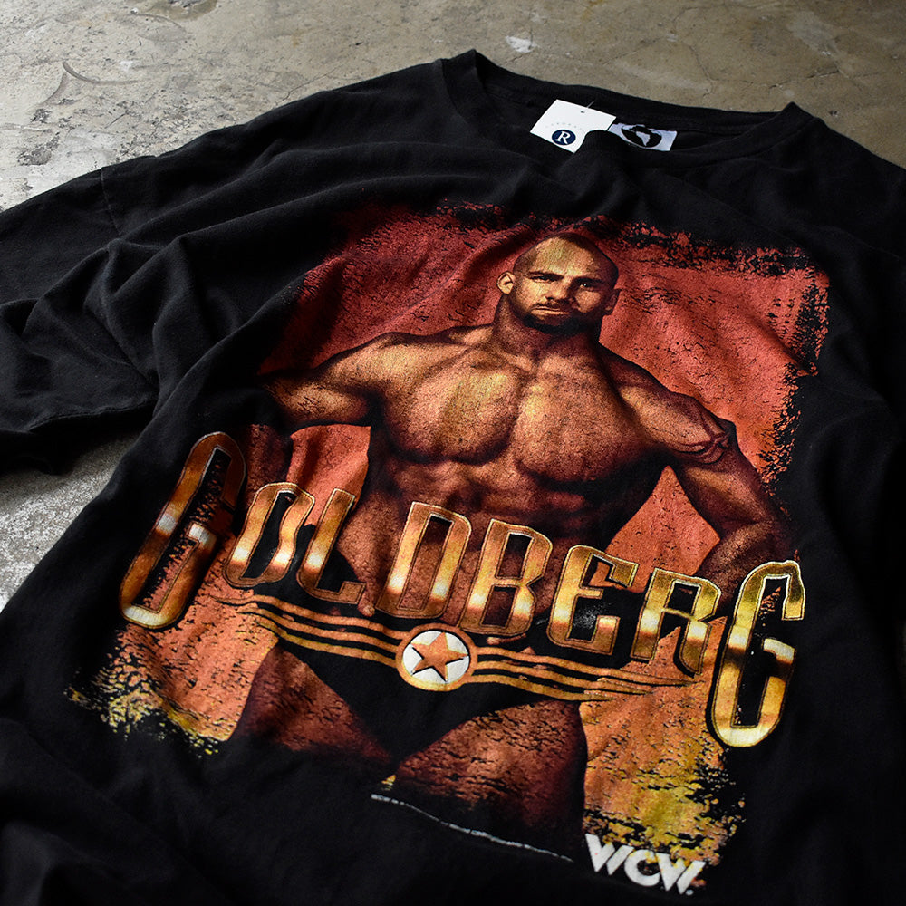 Y2K WCW “Bill Goldberg” Tシャツ USA製 240904H