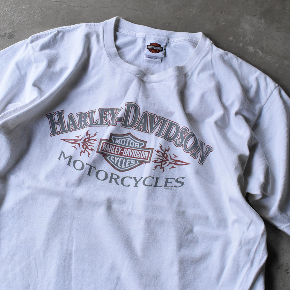 Harley-Davidson “DEVIL MOUNTAIN” 両面プリント Tシャツ USA製 240728