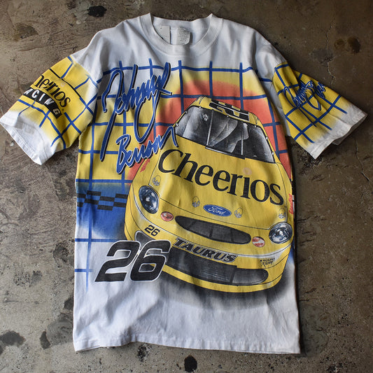 90's "Johnny Benson #26" AOP! レーシング Tシャツ USA製 230522H