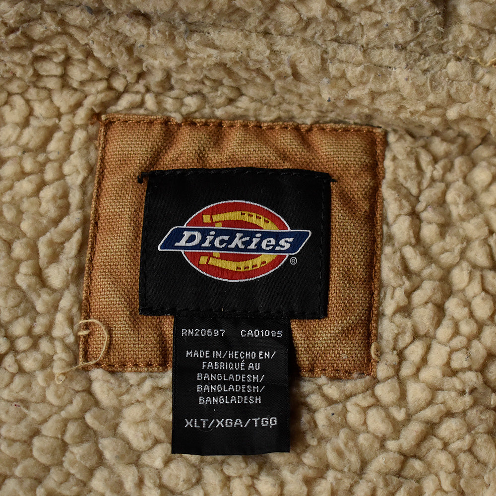 90's ペンキ！ Dickies フード付き ダックジャケット ボアライナー 231202H