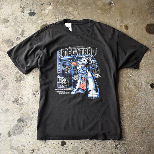 Y2K Transformers “Megatron” アニメ Tシャツ 250810H