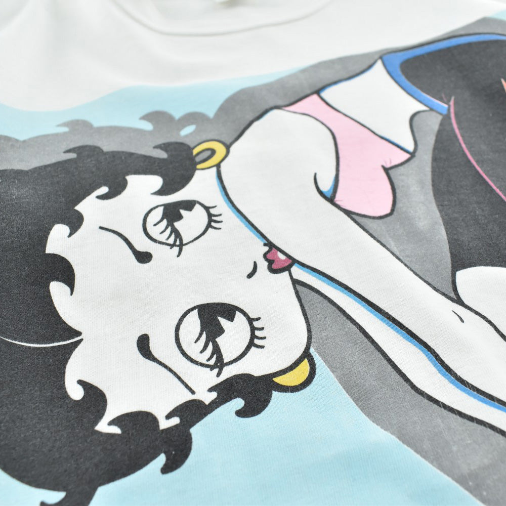 80's Betty Boop "WORKOUT" ベティブープ キャラT 260818H