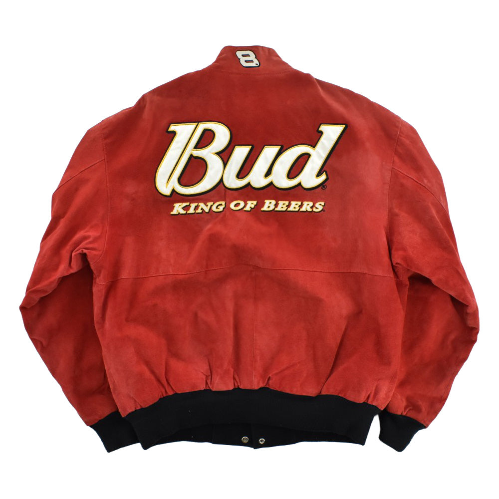 Y2K CHASE by JH Design "Budweiser #8" スウェード レーシングジャケット 260922H