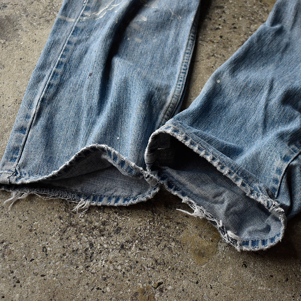 Levi's 514 ダメージ！ペンキ！ スリムストレート デニムパンツ 240815H