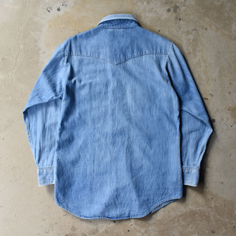 70’s Lee デニム ウェスタンシャツ 251007H