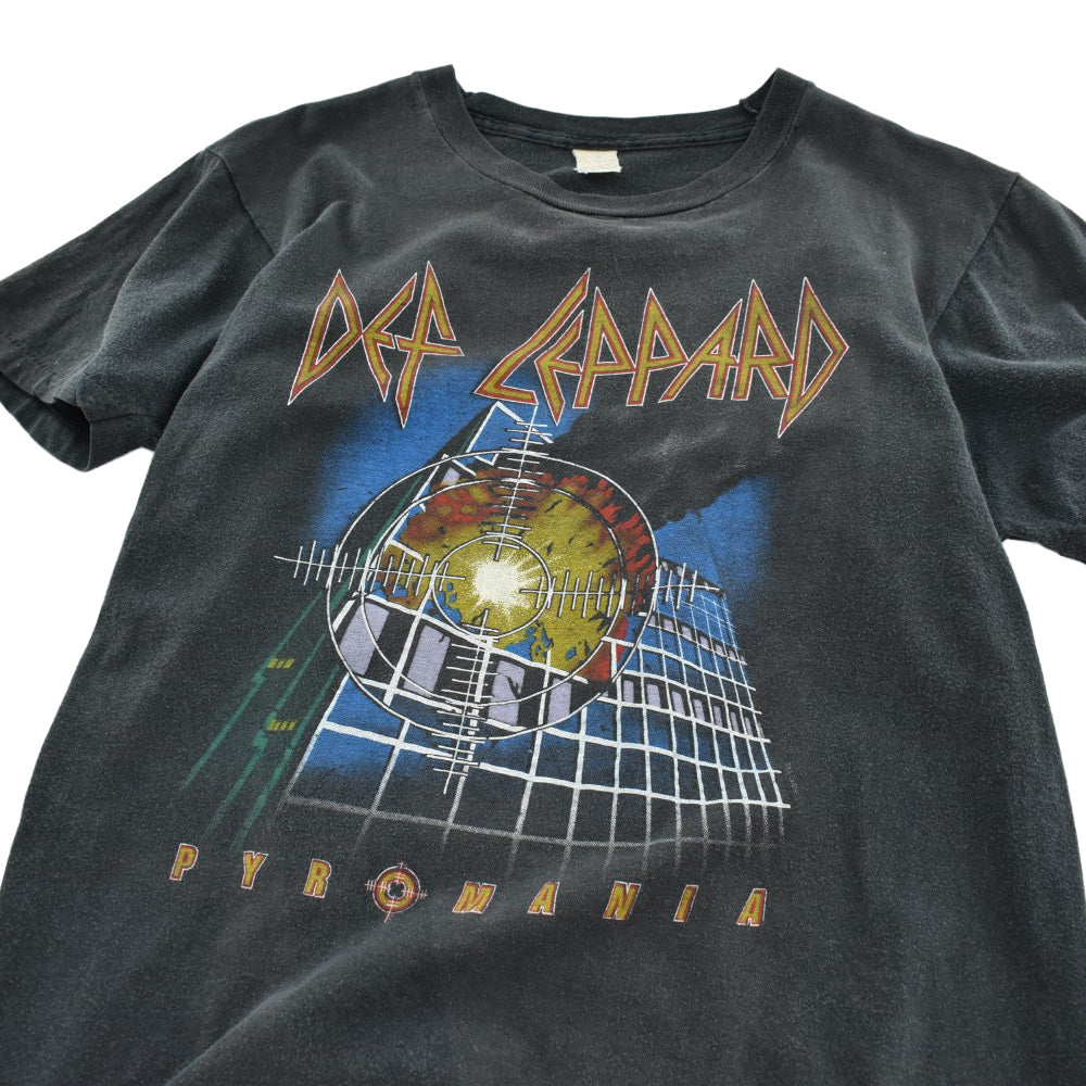 80's Def Leppard "Pyromania" ヘヴィメタル ロックTシャツ 260626H