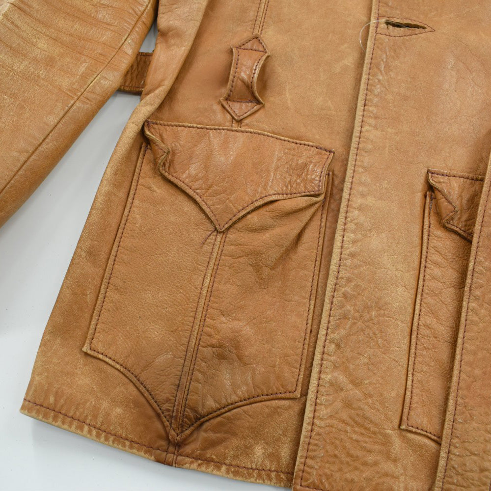 70's East West Musical Instruments "YUCCA" レザーコート  260109H