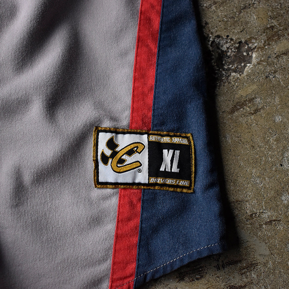 Y2K CHASE authentics コットン ハーフジップ レーシングシャツ 240626H