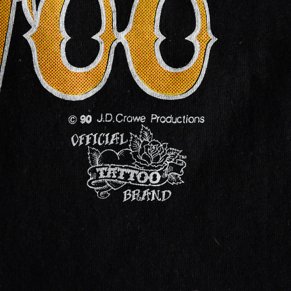 90's J.D. Crowe “My Mom's Gonna Kill Me“ Tattoo Art Tシャツ USA製 250526H
