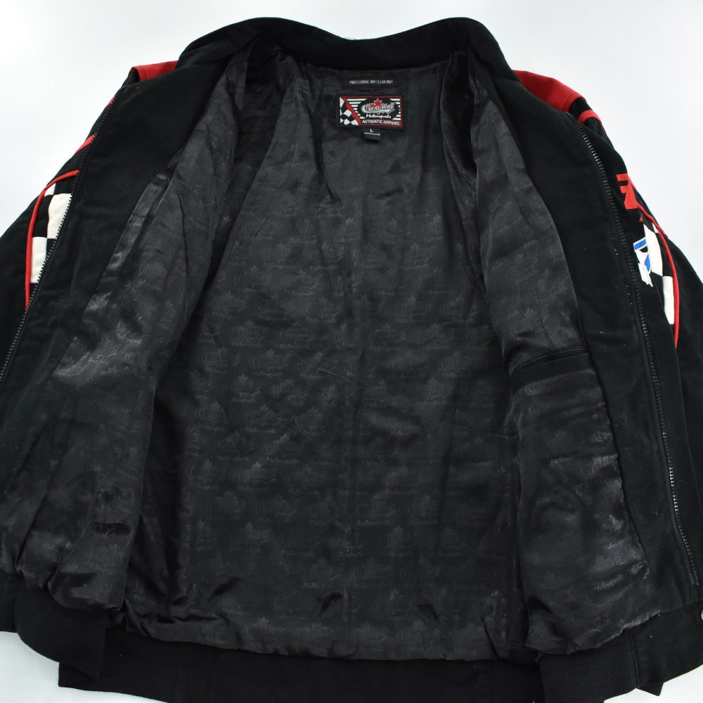 90's CHOKO "Snap-on Racing" チェッカーフラッグ レーシングジャケット 260918H