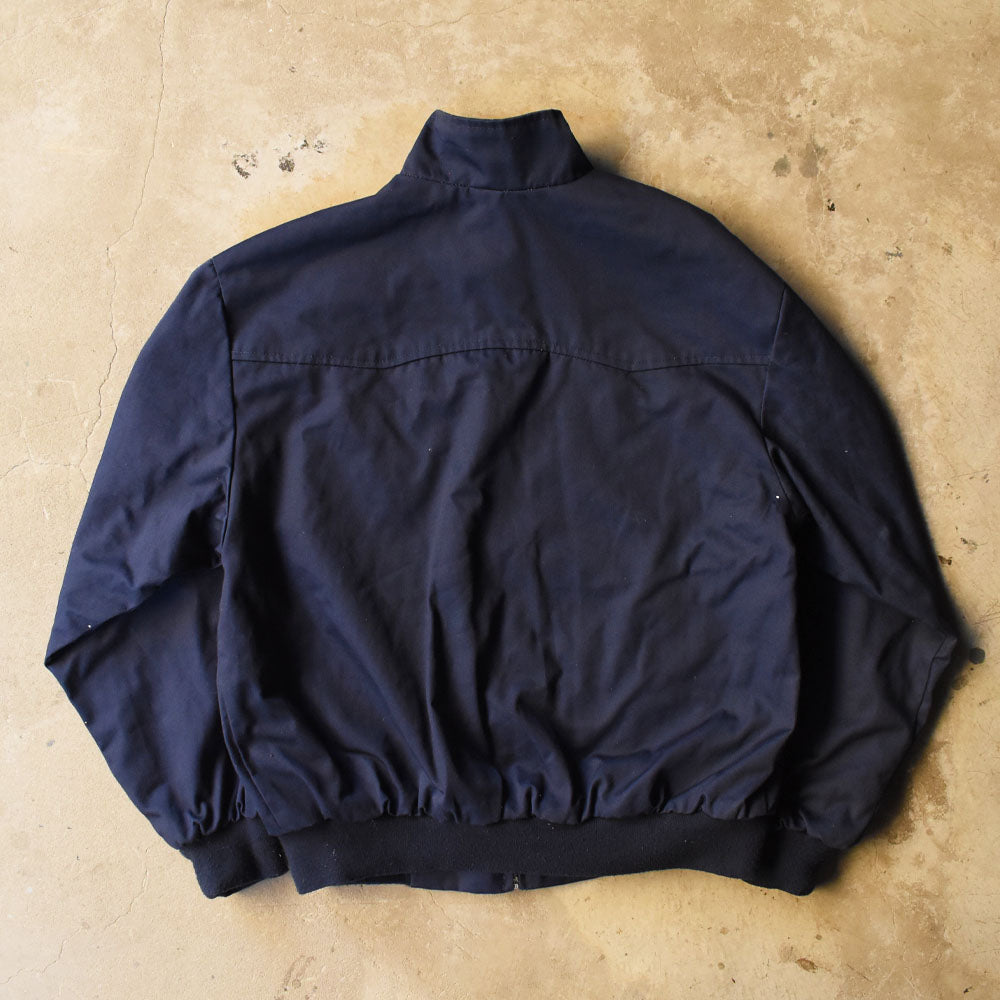 80’s Harrington Jacket  ネイビー × レッドタータンチェックライナー 250930H