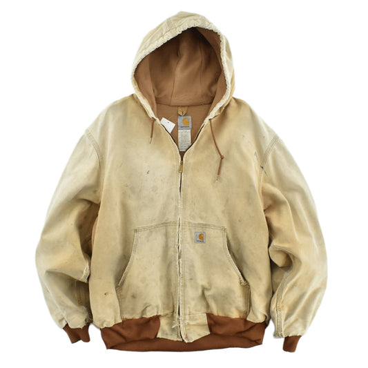 Carhartt カーハート J131 アクティブジャケット ボロ フェード ブラウン