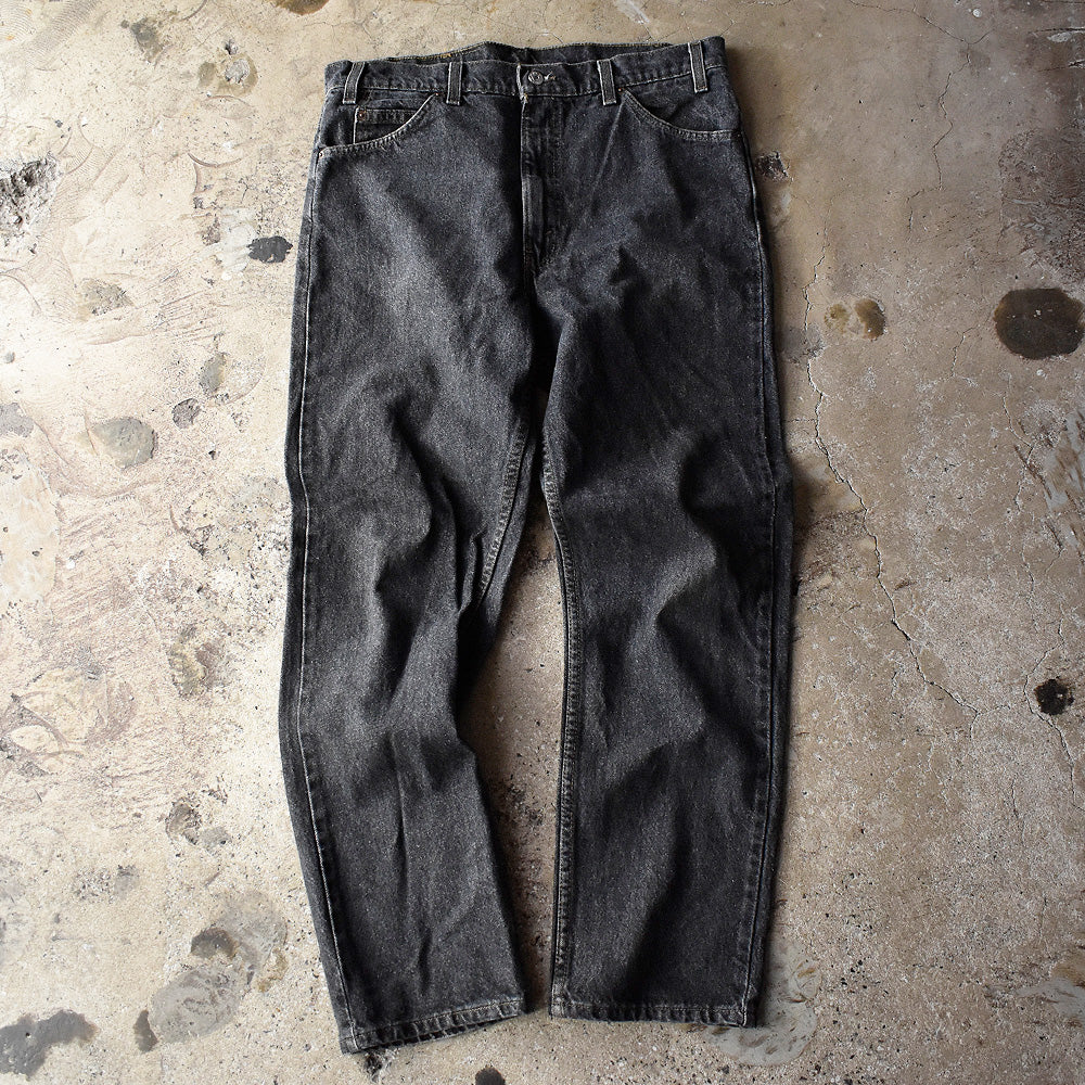 90's Levi's 505 ブラックデニムパンツ オレンジタブ USA製 240429H