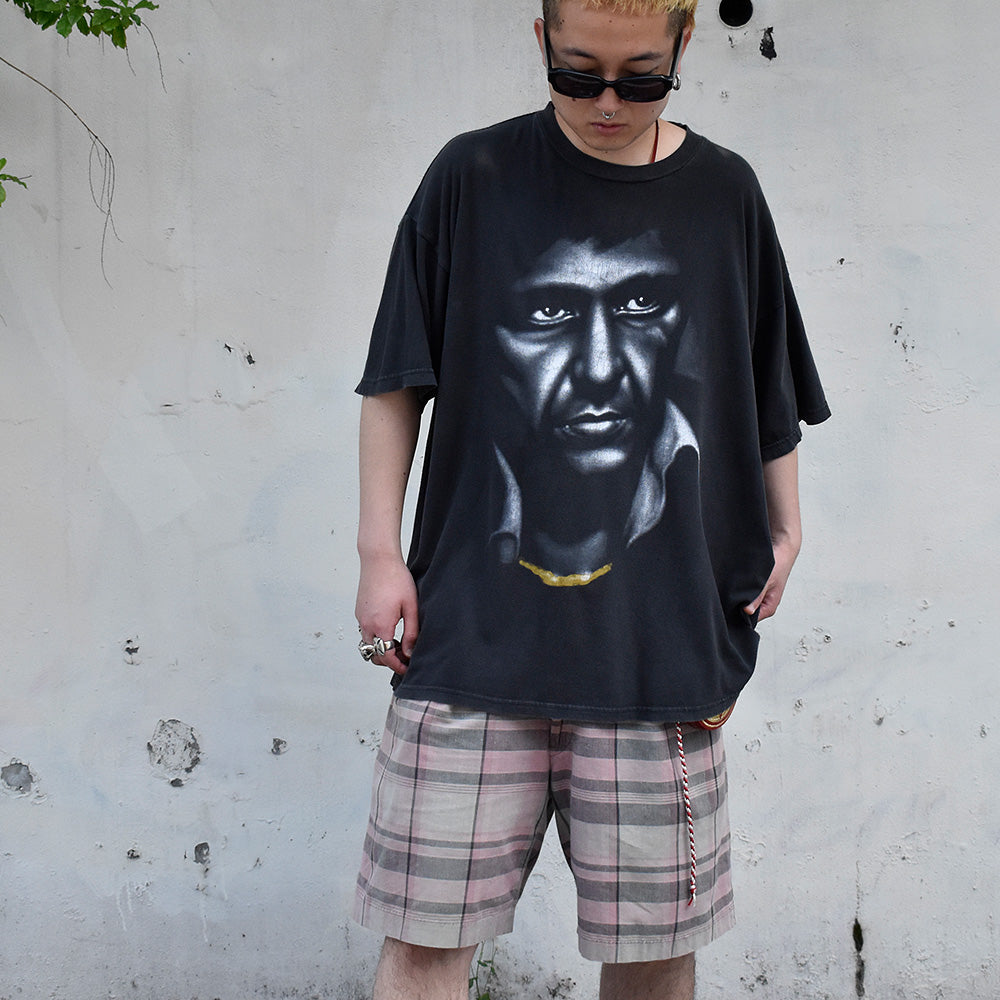 Y2K SCARFACE “アル・パチーノ” movie Tシャツ 250606H