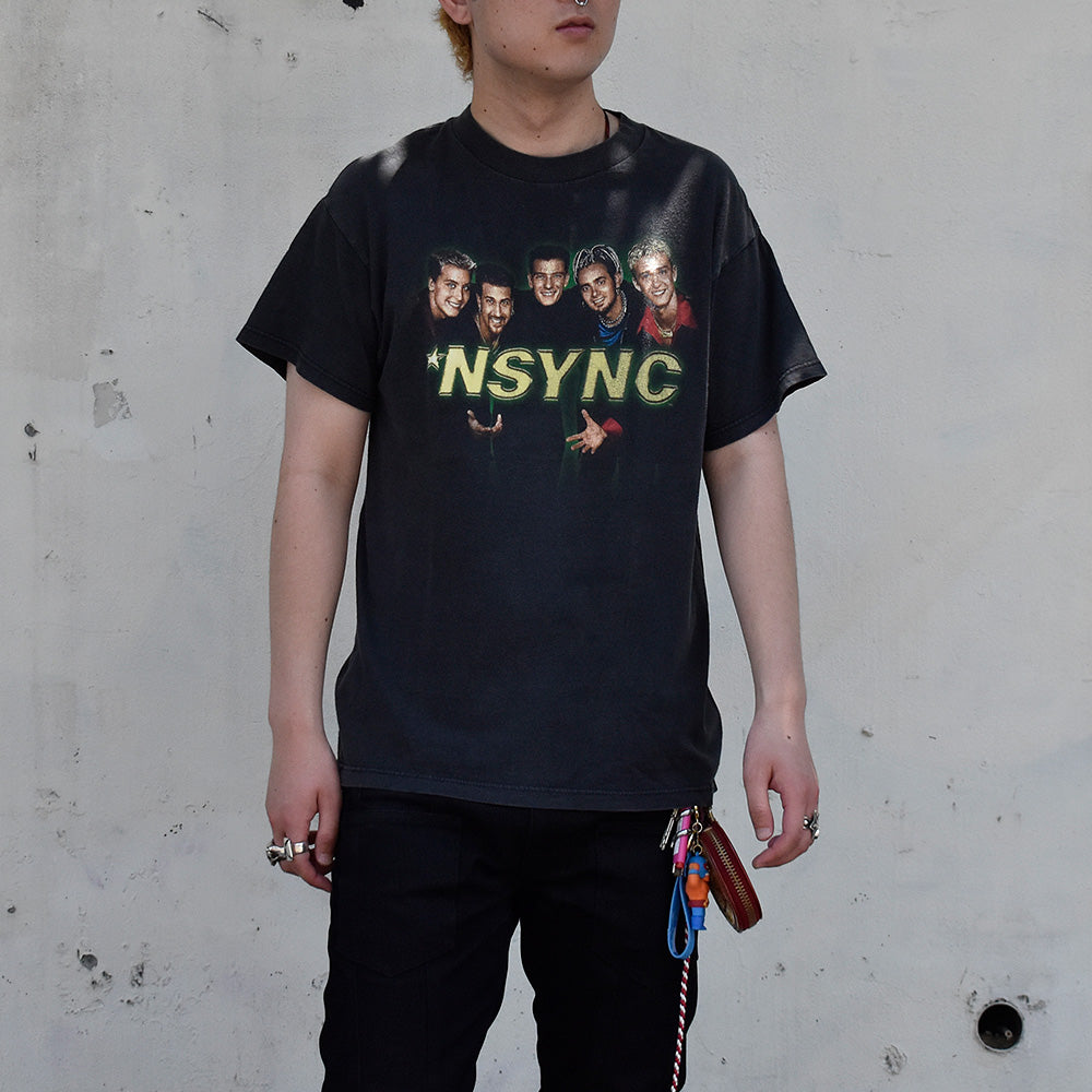90's NSYNC “World Tour 1998” Tシャツ 250618H