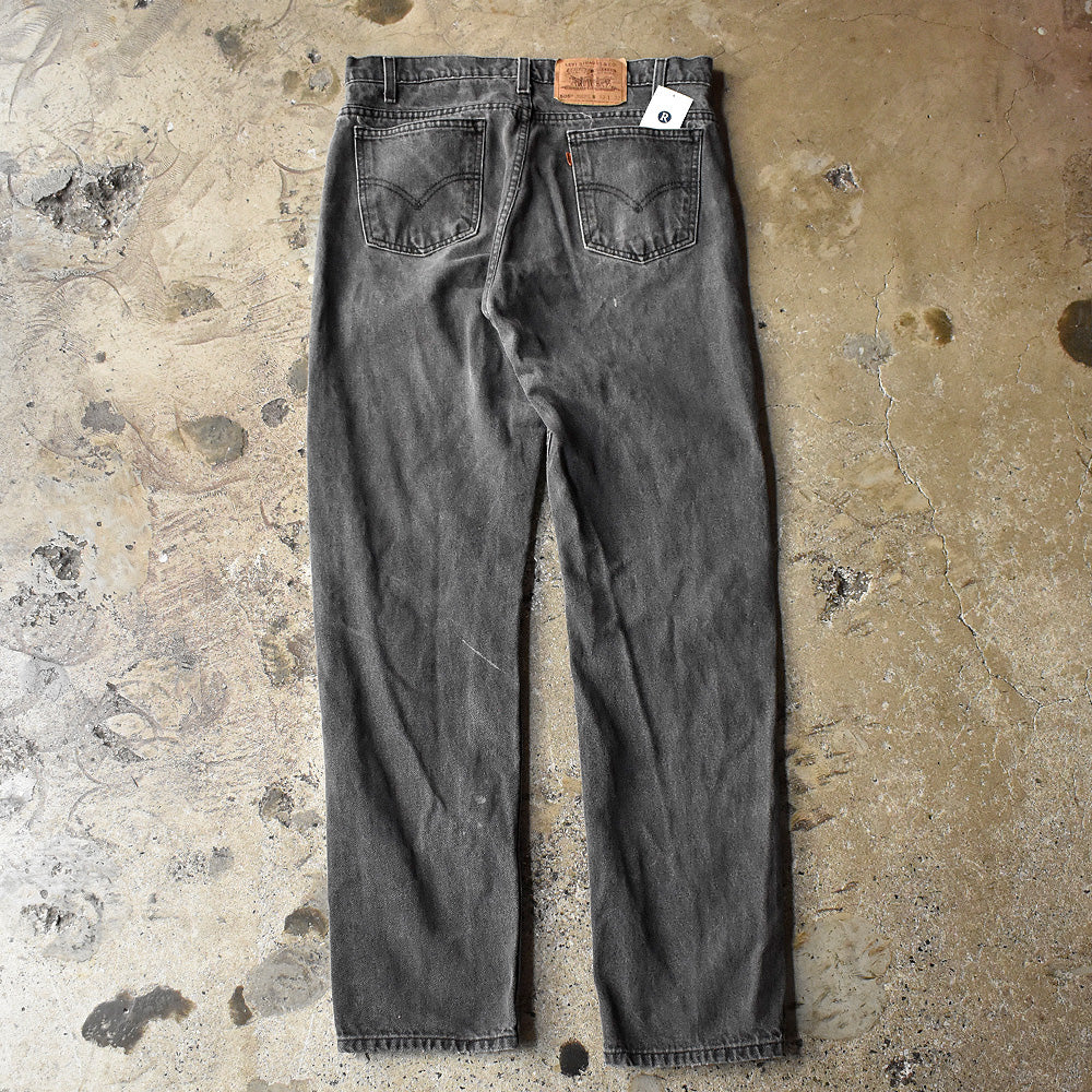 90's Levi's 505 オレンジタブ ブラック デニムパンツ 250827H