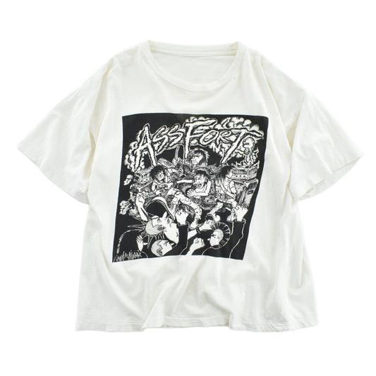 90's ASSFORT ジャパコア ハードコアパンク Tシャツ 260821H